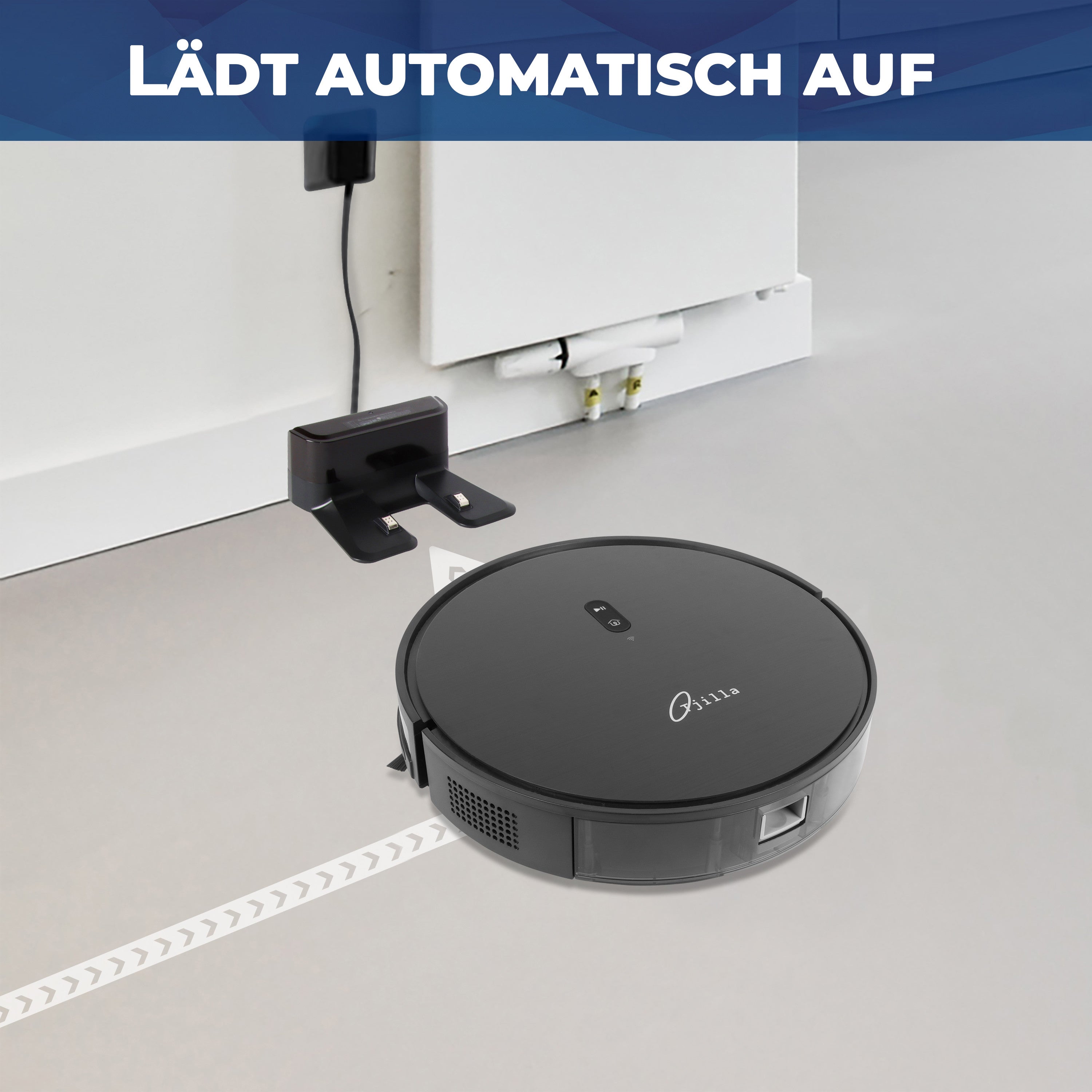 Tjilla C100 Saugroboter mit Wischfunktion