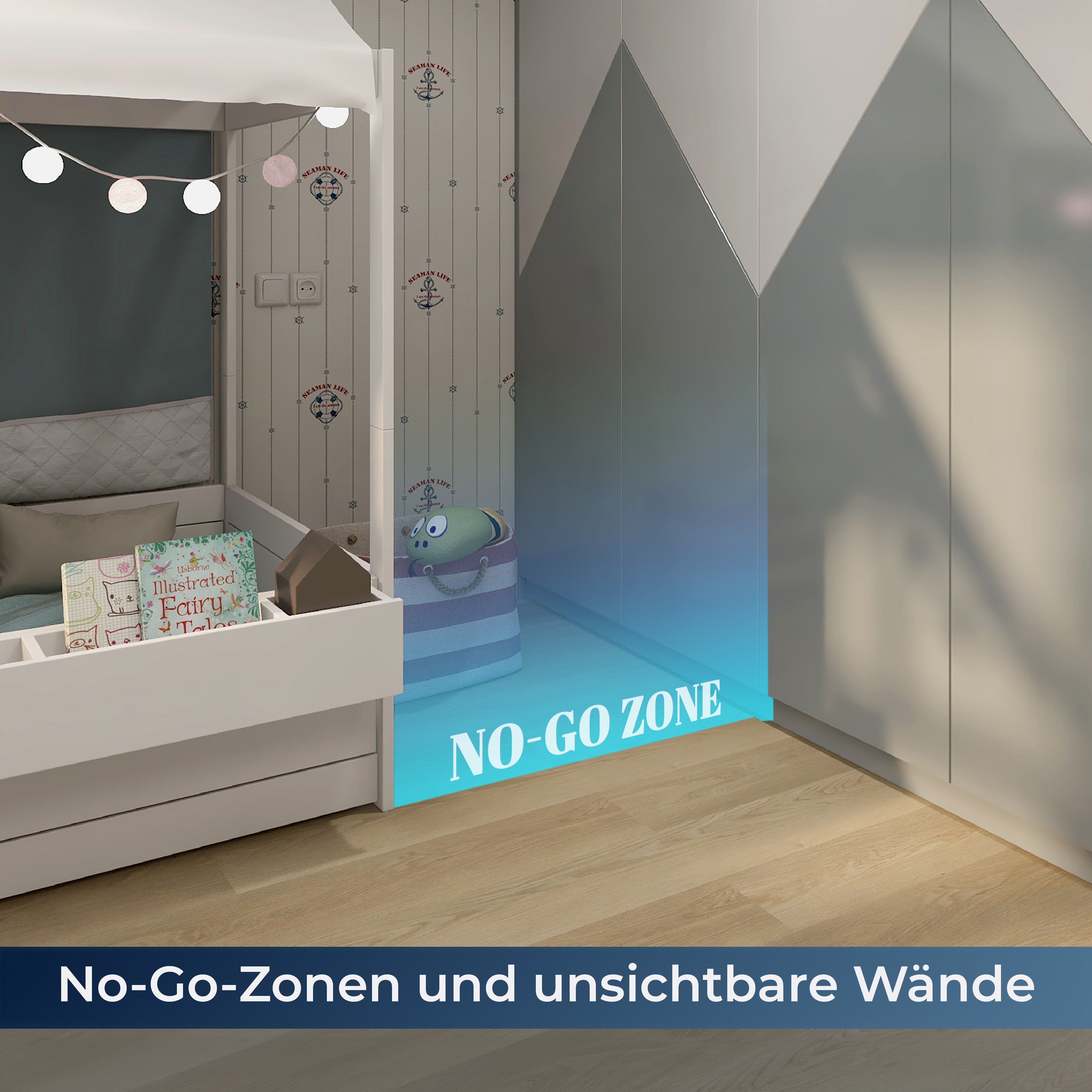 Tjilla C150+ Saugroboter mit Wischfunktion und Absaugstation