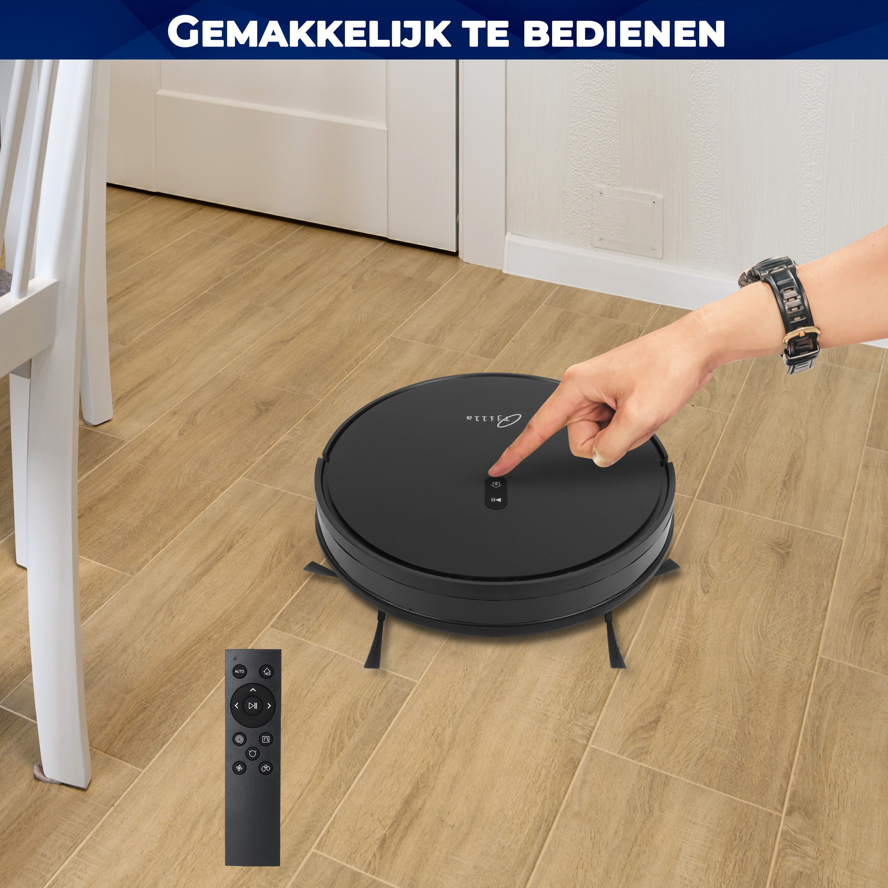 Robotstofzuiger met afstandsbediening