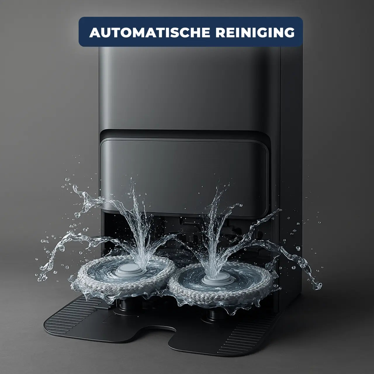 robotstofzuiger met automatische reiniging