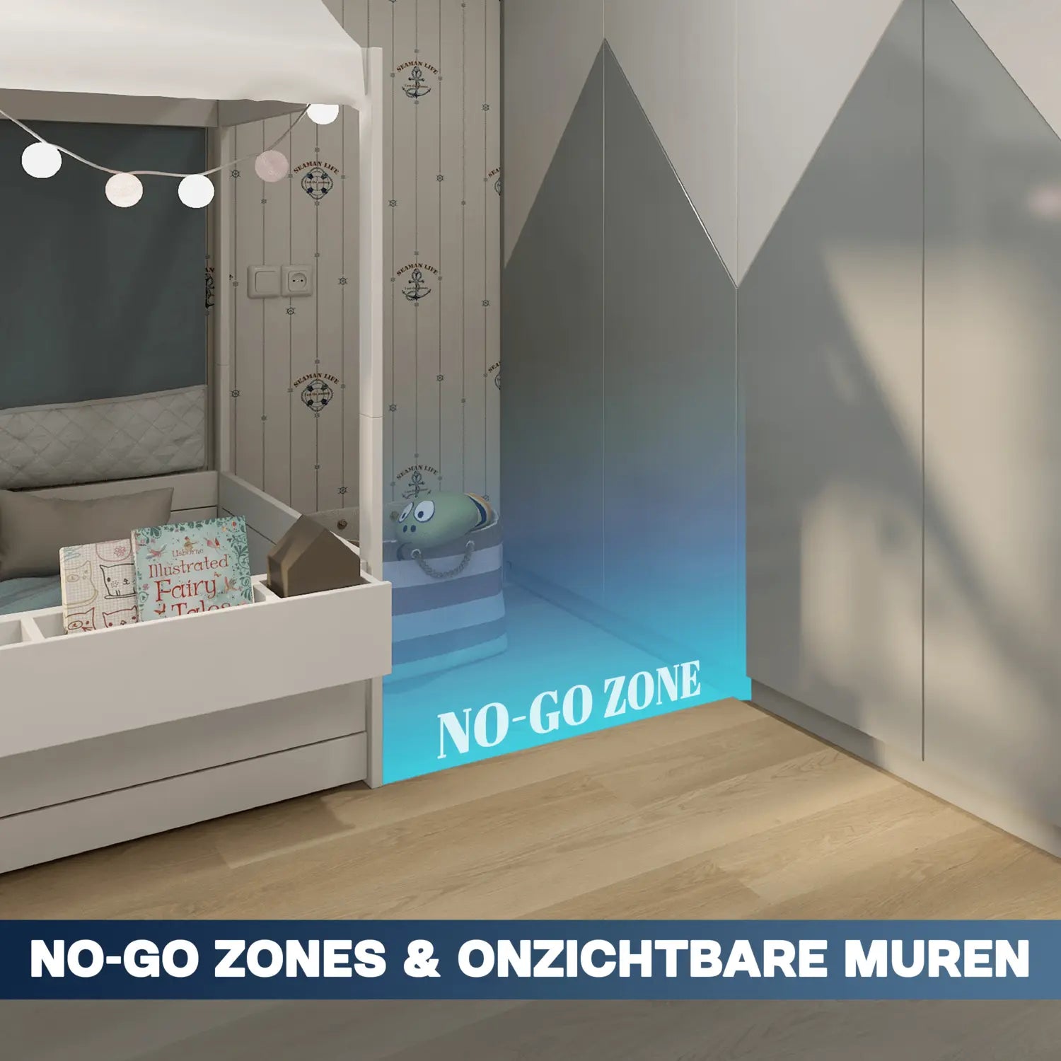 robotstofzuiger met no-go zones