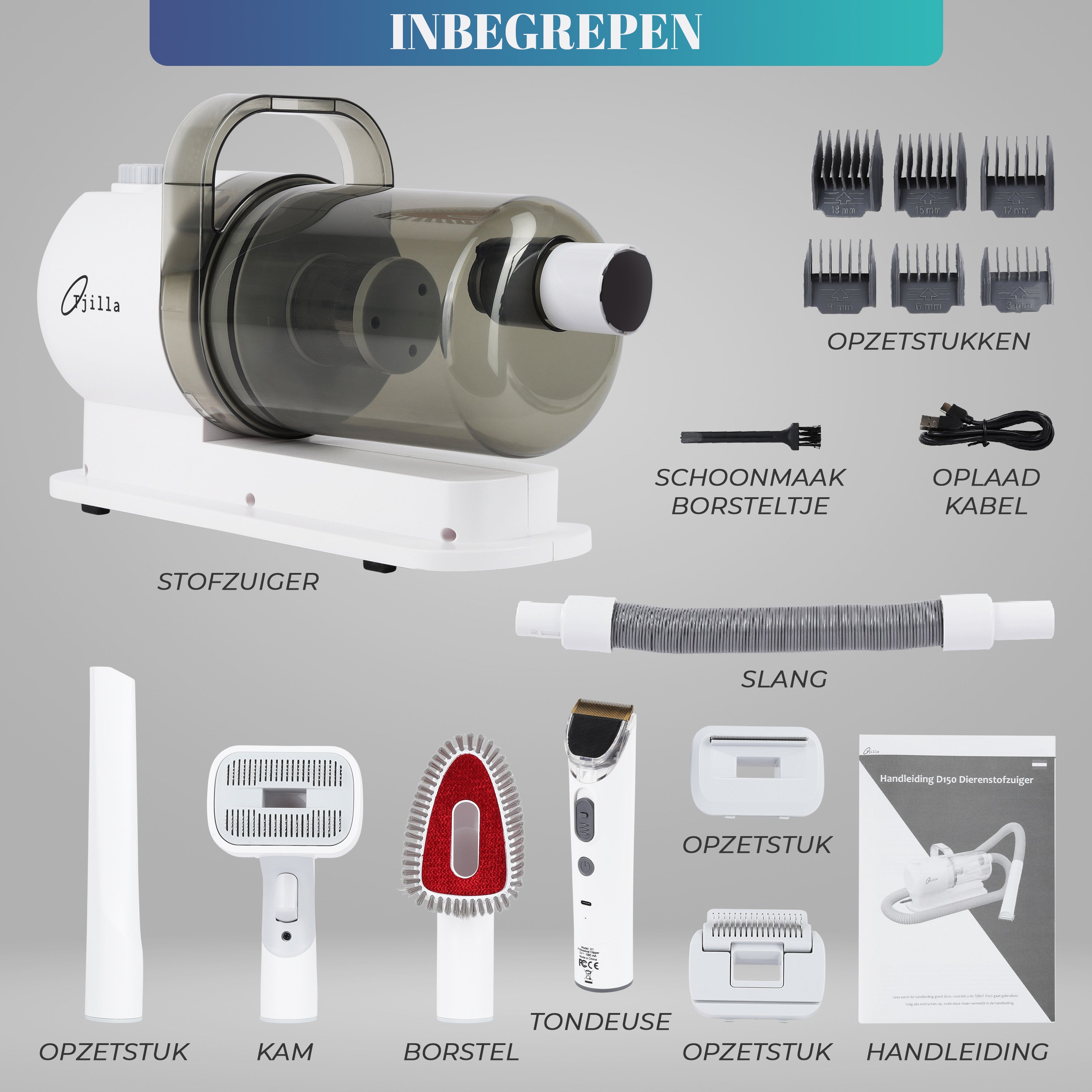 dierenstofzuiger voor dierenharen