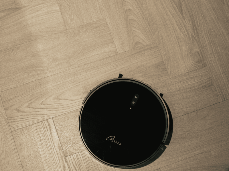 Robotstofzuiger voor kantoor