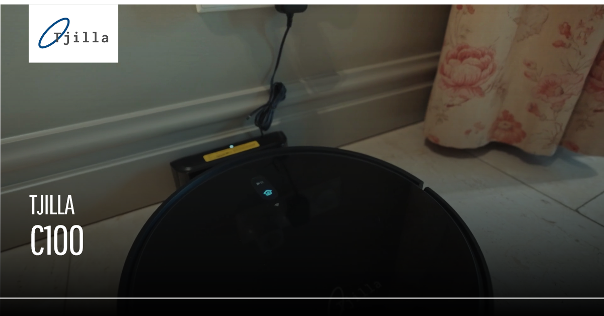 Tjilla C100 robotstofzuiger met dweilfunctie