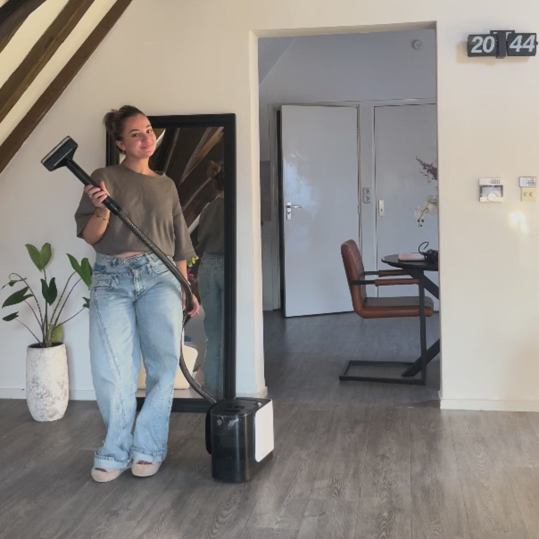 Vlekkenreiniger met stoomfunctie